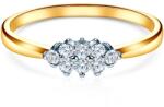 SAVICKI Inel de logodnă Savicki: aur, diamante - savicki - 3 741,00 RON