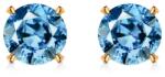SAVICKI Cercei Share Your Love: aur, diamante albastre de laborator