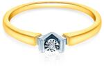 SAVICKI Inel de logodnă SAVICKI: aur bicolor, diamant - savicki - 4 888,00 RON