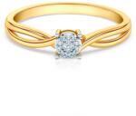 SAVICKI Inel de logodnă SAVICKI: aur bicolor, diamante - savicki - 4 479,00 RON