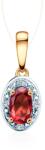 SAVICKI Pandantiv SAVICKI: aur bicolor, rubine, diamante - savicki - 2 121,00 RON