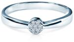 SAVICKI Inel de logodnă Savicki: aur alb, diamante - savicki - 3 481,00 RON