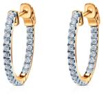 SAVICKI Cercei Savicki: aur bicolor, diamante de laborator - savicki - 9 554,00 RON