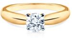 SAVICKI Inel de logodnă Savicki: aur bicolor, zirconiu - savicki - 3 059,00 RON