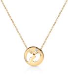 SAVICKI Colier din aur 585 cu diamant alb 0.005 ct 42 cm