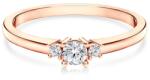 SAVICKI Inel de logodnă SAVICKI: aur roz, diamant - savicki - 3 586,00 RON