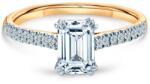 SAVICKI Inel de logodnă SAVICKI: aur bicolor, diamant de laborator - savicki - 9 078,00 RON