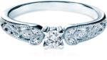 SAVICKI Inel de logodnă Savicki: aur alb, diamante - savicki - 4 944,00 RON