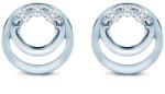 SAVICKI Cercei cerc Savicki: aur alb, diamante - savicki - 1 865,00 RON