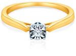 SAVICKI Inel de logodnă SAVICKI: aur bicolor, diamant - savicki - 4 977,00 RON