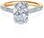 SAVICKI Inel de logodnă SAVICKI: aur bicolor, diamant de laborator - savicki - 15 341,00 RON