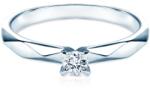 SAVICKI Inel de logodnă Savicki: aur alb, diamante - savicki - 4 680,00 RON