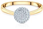 SAVICKI Inel de logodnă SAVICKI: aur bicolor, diamante - savicki - 5 210,00 RON