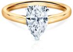 SAVICKI Inel de logodnă SAVICKI: aur bicolor, diamant de laborator - savicki - 6 650,00 RON