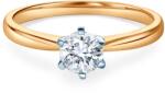 SAVICKI Inel de logodnă SAVICKI: aur bicolor, diamant de laborator - savicki - 6 073,00 RON
