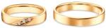 SAVICKI Verighete: aur galben, emisferice, 4 mm - savicki - 9 965,00 RON