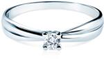 SAVICKI Inel de logodnă Savicki: aur alb, diamante - savicki - 3 965,00 RON