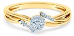 SAVICKI Inel de logodnă SAVICKI: aur bicolor, diamante - savicki - 5 986,00 RON