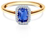 SAVICKI Inel de logodnă SAVICKI: aur, safir, diamante - savicki - 7 901,00 RON