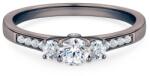 SAVICKI Inel de logodnă Dream: aur negru, diamante - savicki - 10 464,00 RON