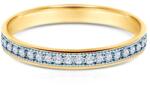 SAVICKI Inel de logodnă Savicki: aur bicolor, diamant - savicki - 3 536,00 RON