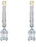 SAVICKI Cercei Savicki: aur bicolor, diamante de laborator - savicki - 10 802,00 RON