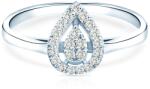 SAVICKI Inel de logodnă SAVICKI: aur alb, diamant - savicki - 5 063,00 RON