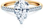 SAVICKI Inel de logodnă SAVICKI: aur bicolor, diamant de laborator - savicki - 15 074,00 RON