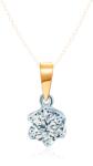 SAVICKI Pandantiv SAVICKI: aur bicolor, diamante de laborator - savicki - 3 316,00 RON