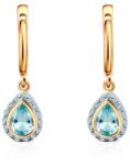 SAVICKI Cercei Savicki: aur bicolor, topaz, diamante - savicki - 9 965,00 RON