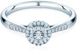 SAVICKI Inel de logodnă Savicki: aur alb, diamant - savicki - 6 036,00 RON