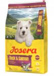 Josera Junior Mini szárazeledel Kutyaeledel 900g kacsa lazac gyógynövények gyümölcsök