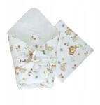Koell Bébi párna szett 2in1 plusz párna prémium pamut mintás Lengyel erdő (SET-RO2W1-KOL-BP6)
