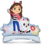  Gabby Babaház fólia lufi, álló, 92x90, 5 cm, vegyes színek (FB321)