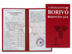  „A Legelszántabb Borivó - Tréfás Borivó Bizonyítvány (CQ04409)
