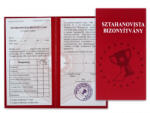  „Sztahanovista Bizonyítvány - Tréfás Elismerő Oklevél (CQ04413)