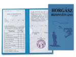  „Horgász Bizonyítvány - Tréfás Ajándék Oklevél Horgászoknak (CQ04416)
