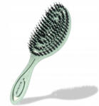 Ponik's BlacKomb eco kefe vaddisznószőrrel, zöld (Spiralna Szczotka Ekologiczna Do Suszenia)