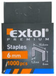 Extol Tűzőgépkapocs profi (10, 6×0, 52×1, 2mm) 6 mm, (1000 db)