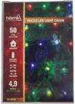 Somogyi Elektronic Karácsonyi fényfűzér, 50 db micro LED, színes (4, 9 m)