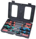 Extol Csavarhúzó és bit készlet, műanyag tartóban
