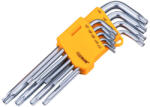 Hoteche Torx kulcs készlet, Cr-V, hosszú szár, T10-T50 (9 db)