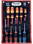 Extol Csavarhúzó készlet, szigetelt 1000V+nem szigetelt (6+5 db)