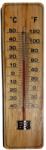 Farmo Hőmérő szobai, fa alapon (220x50x13 mm)
