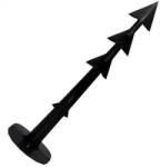 Nortene Leszúró tüske vakondháló, geotextil rögzítéséhez "Spike" 12, 5 cm (20 db)