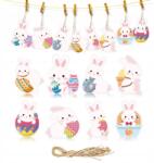  Diy Húsvéti dekoráció a nappaliba 8 lógó nyúl alakú dísz (hjy12)