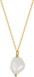 BeSpecial Colier argint 925 placat cu aur 14K cu perle naturale (CRR54)