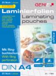 Genie lamináló fólia A4 125 mic. euro perforációval 25 db (11963)