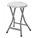 Swe Twin összecsukható zsámoly, Hdpe műanyag, fehér (swe_790229_gam_gabC)