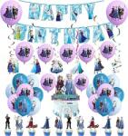  Szülinapi Szett Elsa és Anna Dekoráció Lufik